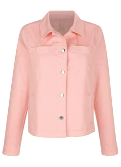 Jeansjacke mit stiltypischen Nähten