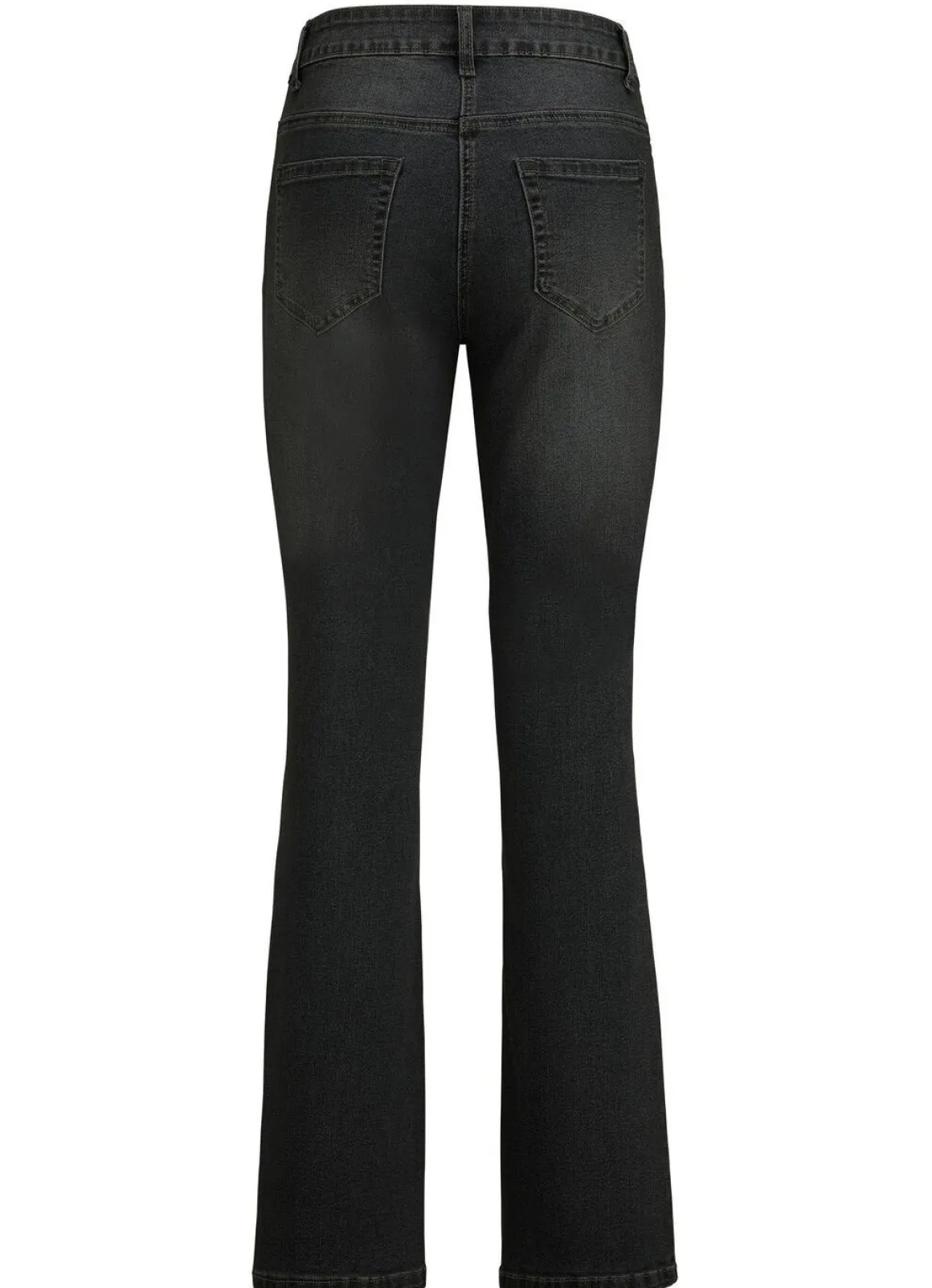 Jeans mit leicht ausgestellter Beinweite
