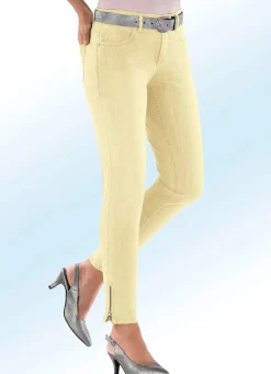 Jeans mit modischen Reißverschlüssen