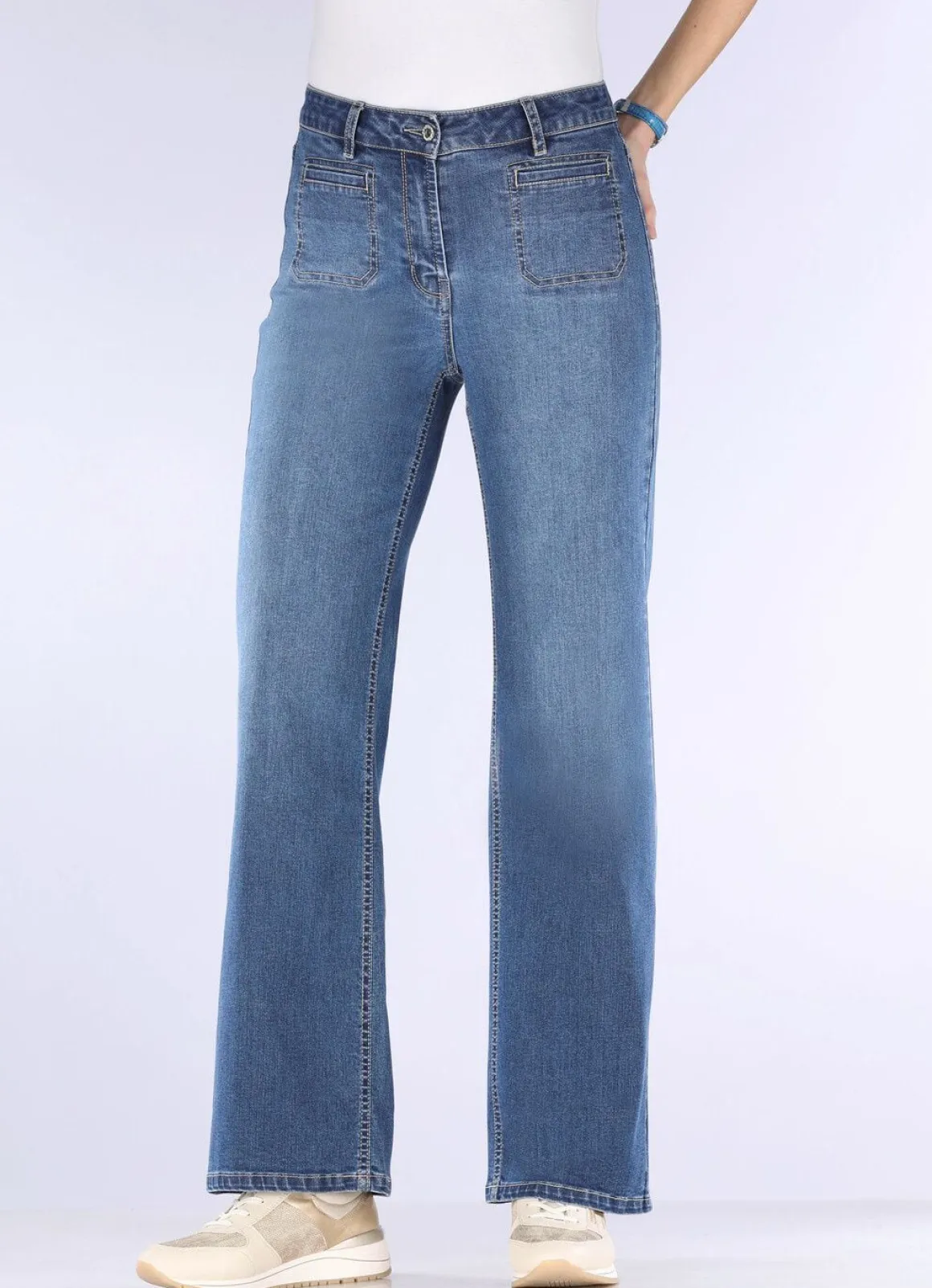 Jeans mit modischen Vordertaschen