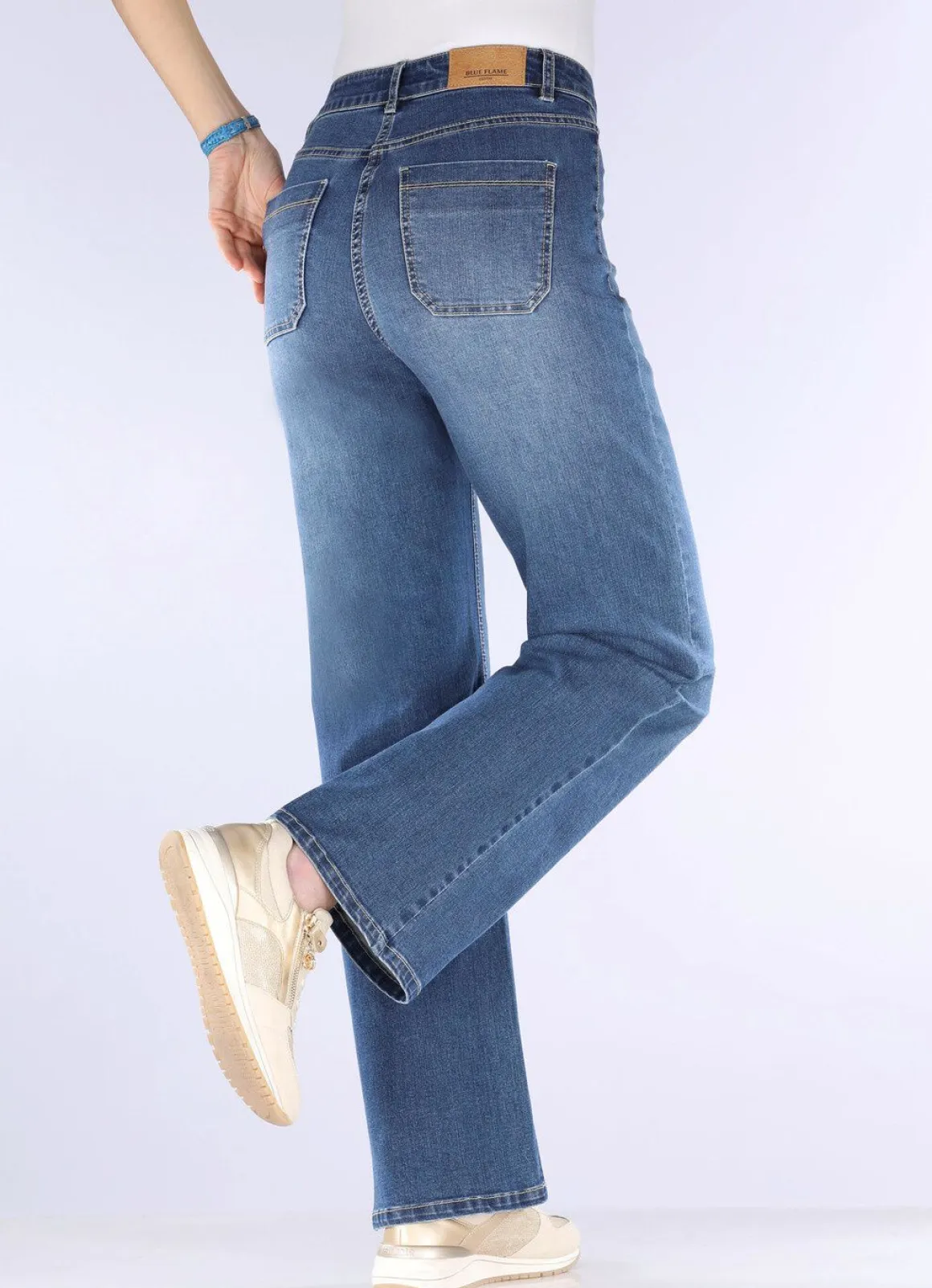 Jeans mit modischen Vordertaschen
