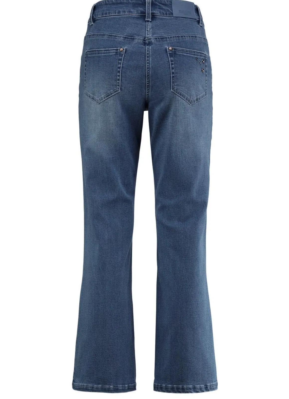 Jeans mit trendigen Ziernieten