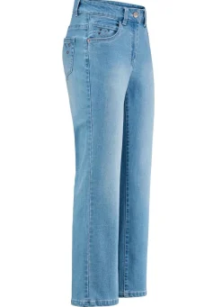 Jeans mit trendigen Ziernieten