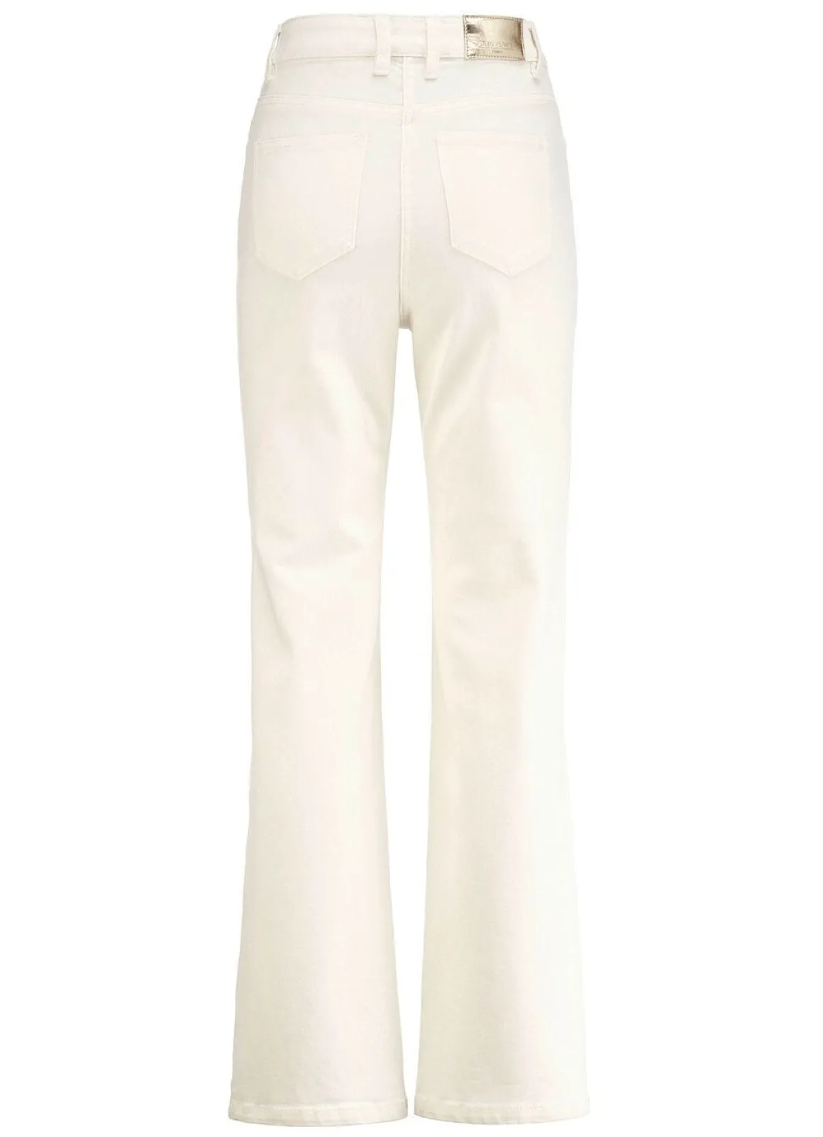 Jeans mit weitem Beinverlauf