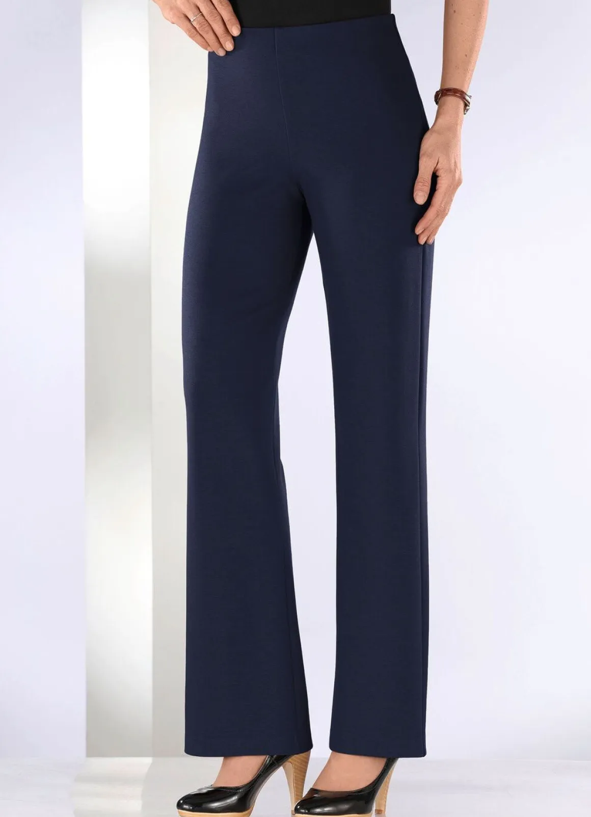 Jerseyhose mit ausgestellter Fußweite