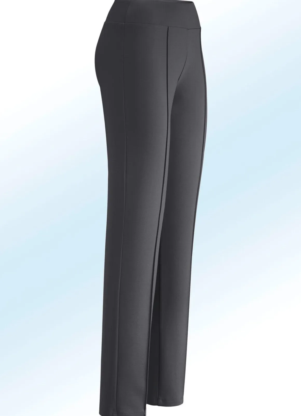 Jerseyhose mit höherem, elastischem Formbund