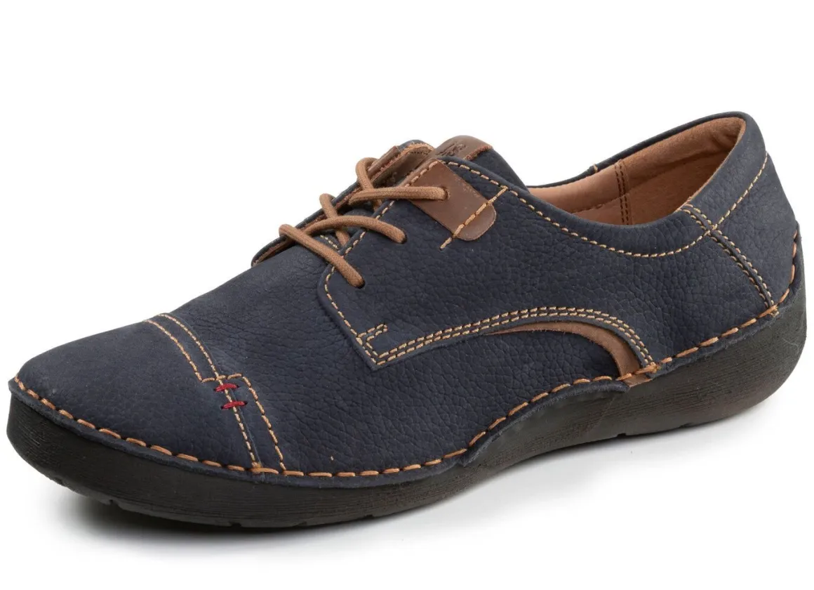 Josef Seibel, klassische Damen-Schnürschuhe, Weite G, mit herausnehmbarem Fußbett