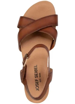 Josef Seibel, leichte Damen-Sandalen, Weite G, aus Leder