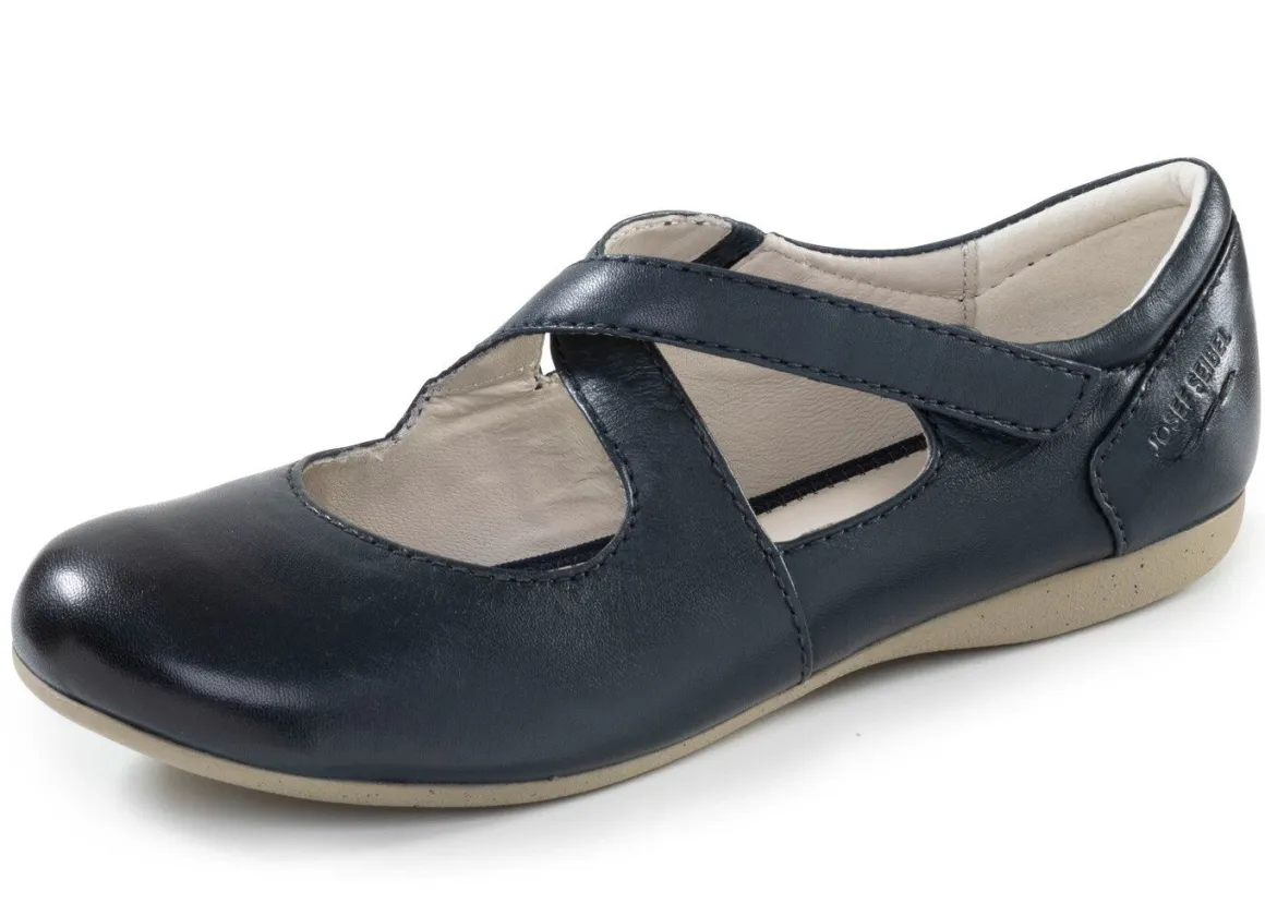 Josef Seibel, schicke Damen-Spangenschuhe, Weite G, mit herausnehmbarem Fußbett