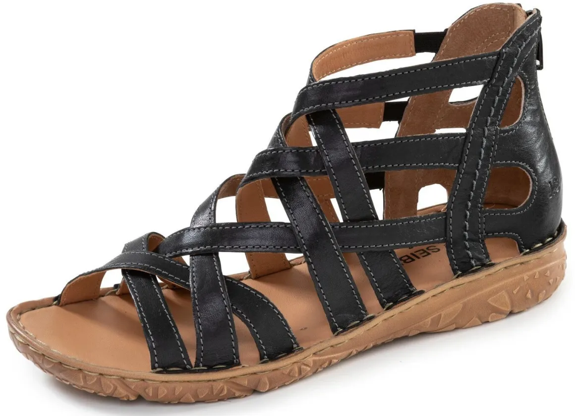 Josef Seibel, sommerliche Damen-Sandalen, Weite G, aus Leder
