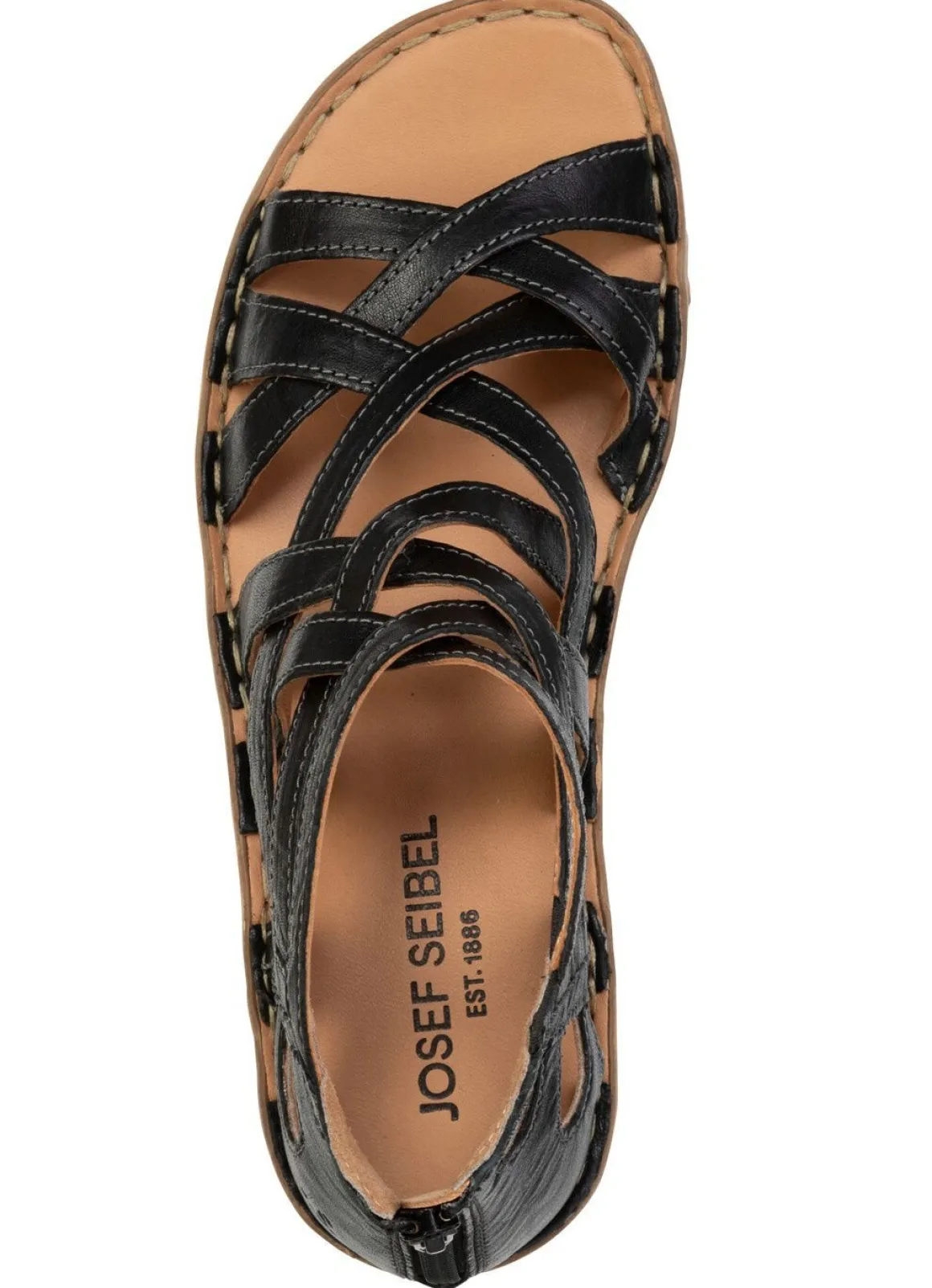Josef Seibel, sommerliche Damen-Sandalen, Weite G, aus Leder