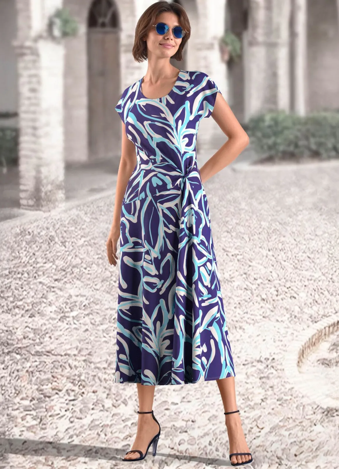Kleid in Schlupfform