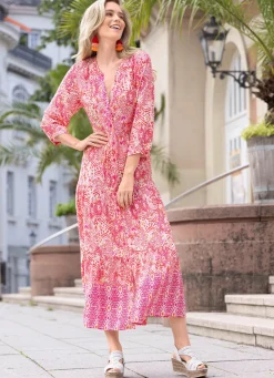 Kleid mit schönem Druck