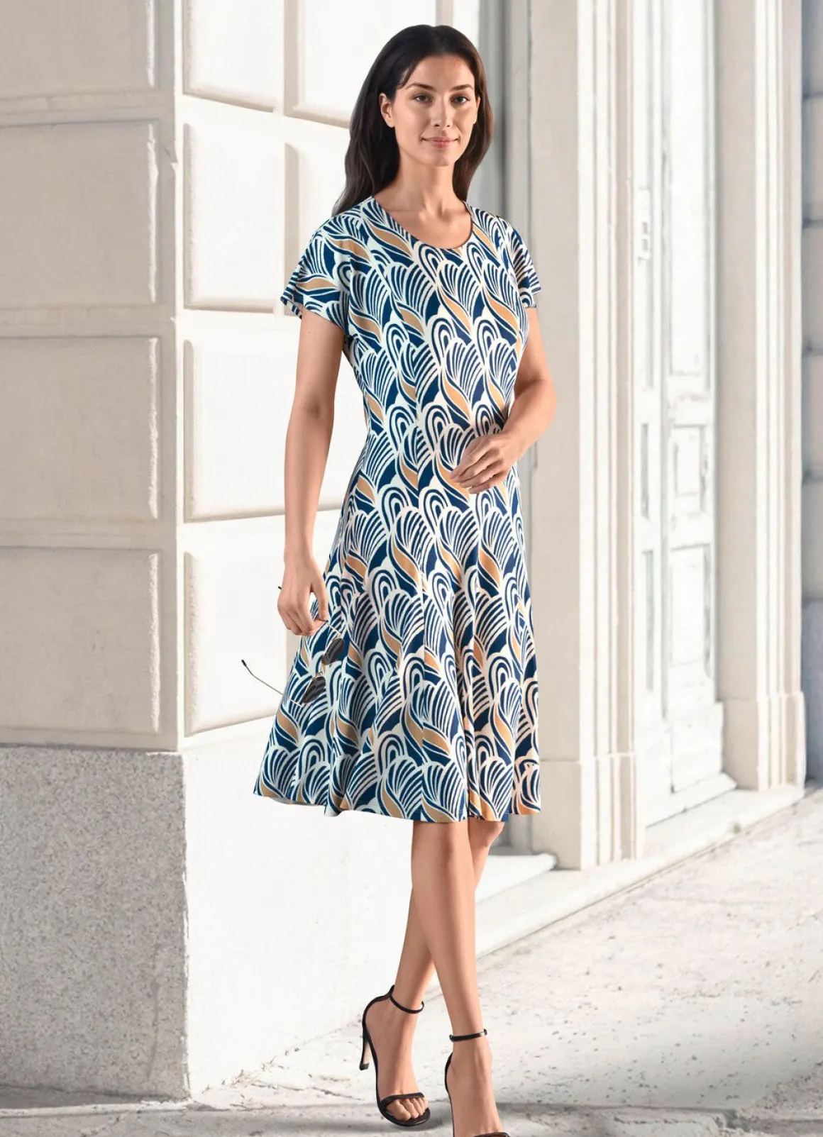 Kleid mit tollem Druck