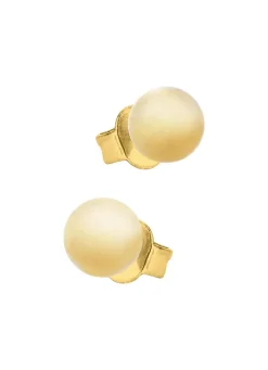 Kleine aber feine Kugel-Ohrstecker aus Titan
