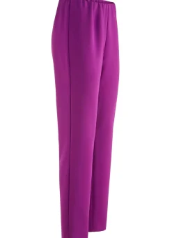 Knöchellange Hose mit angeschnittenem Bund