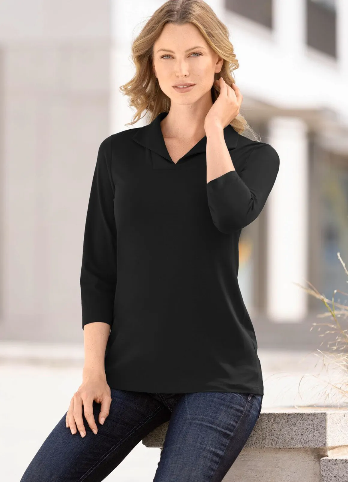 Kombifreundliches Poloshirt