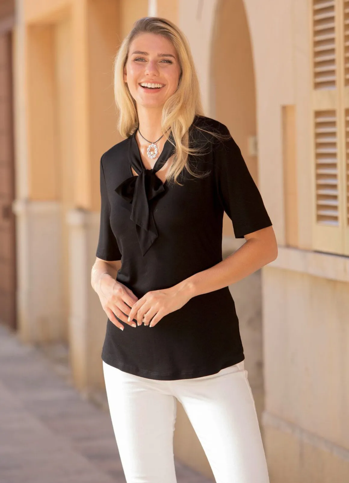 Kombistarke Shirt-Tunika