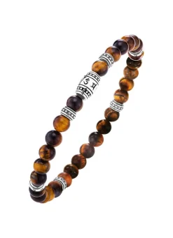Kraftvolles Armband mit tibetischen Symbolen