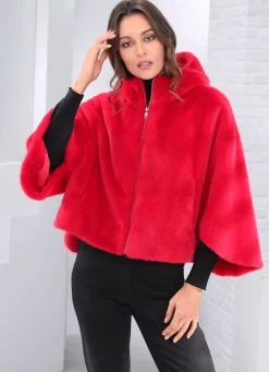 Kurzjacke in Cape-Form
