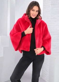 Kurzjacke in Cape-Form