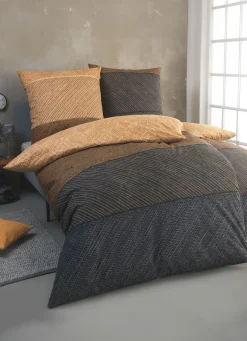 Kuschelweiche Bettwäsche-Garnitur aus Baumwolle