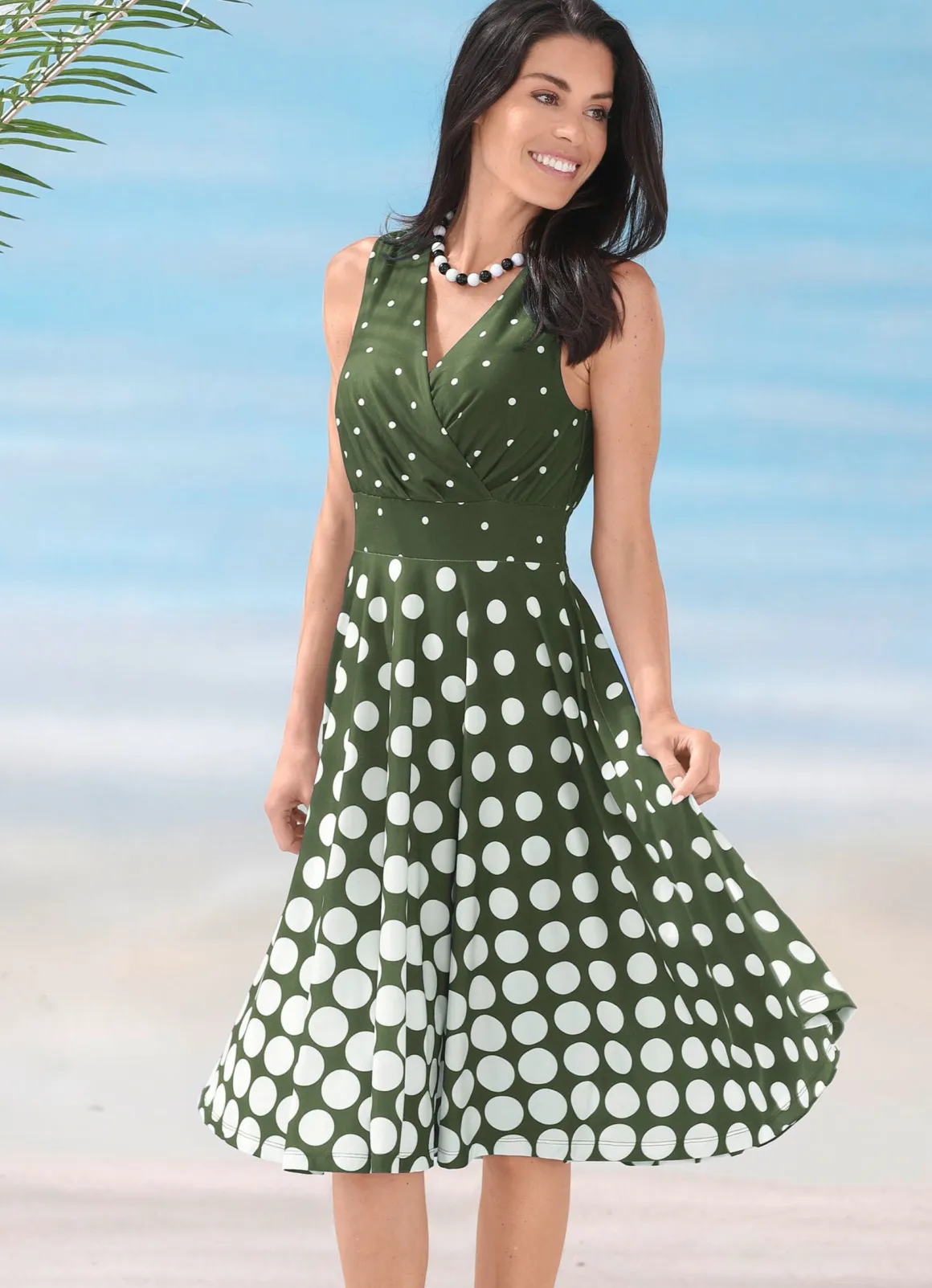 Laurina Kleid mit ausgestelltem Rockteil