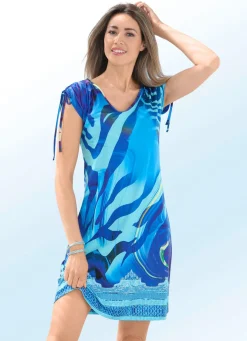 Laurina Kleid mit überschnittenen Ärmeln