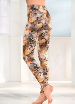 Laurina Leggings mit farbbrillantem Digitaldruck