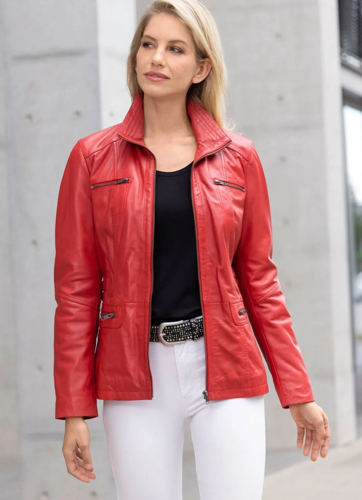 Lederkurzjacke von „Caminari“