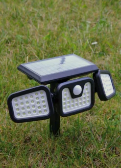 LED-Strahler Panta Trio Solar