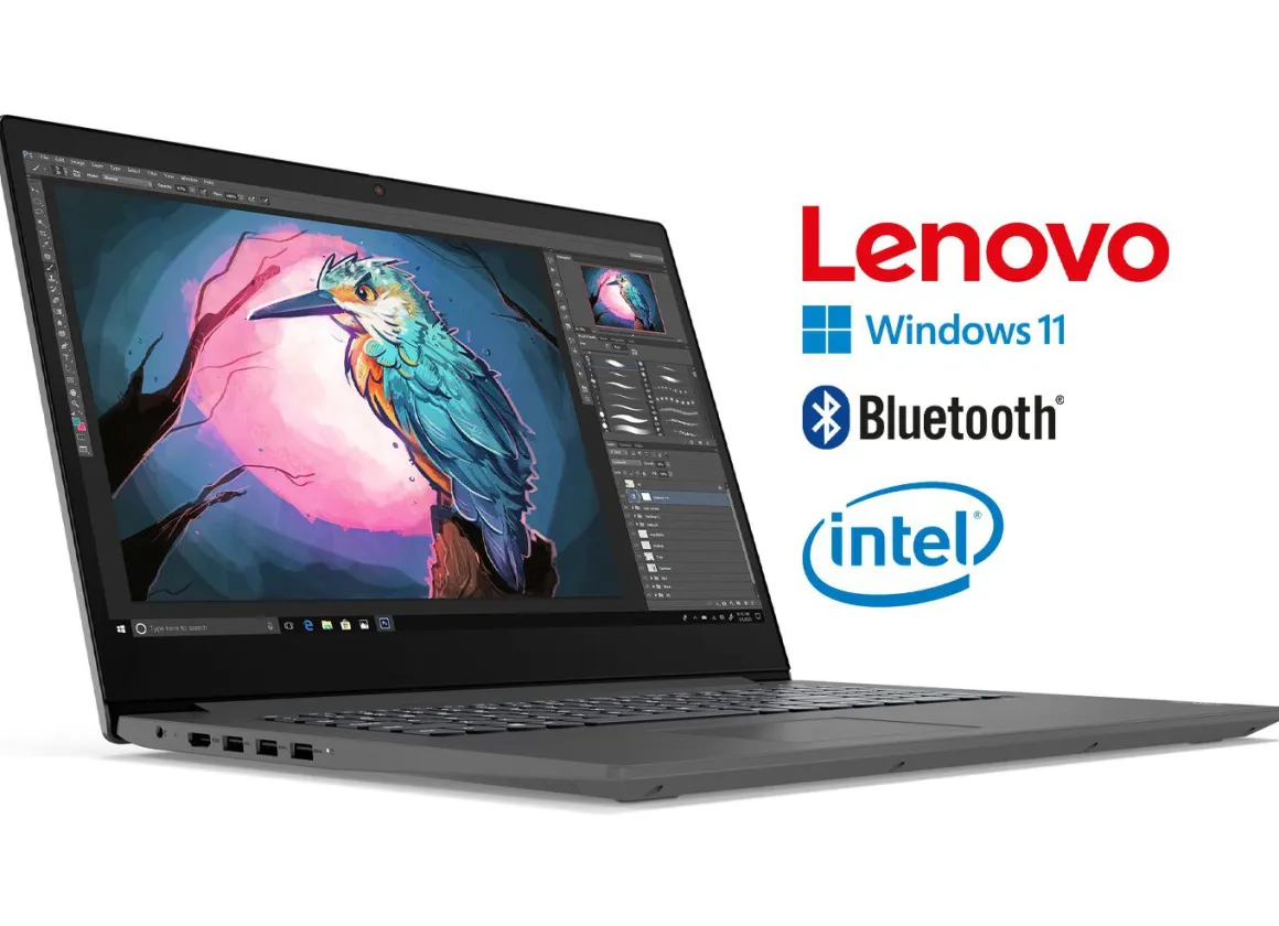 Lenovo Notebook mit 17,3“ (43,2 cm) entspiegeltem Full-HD-Display