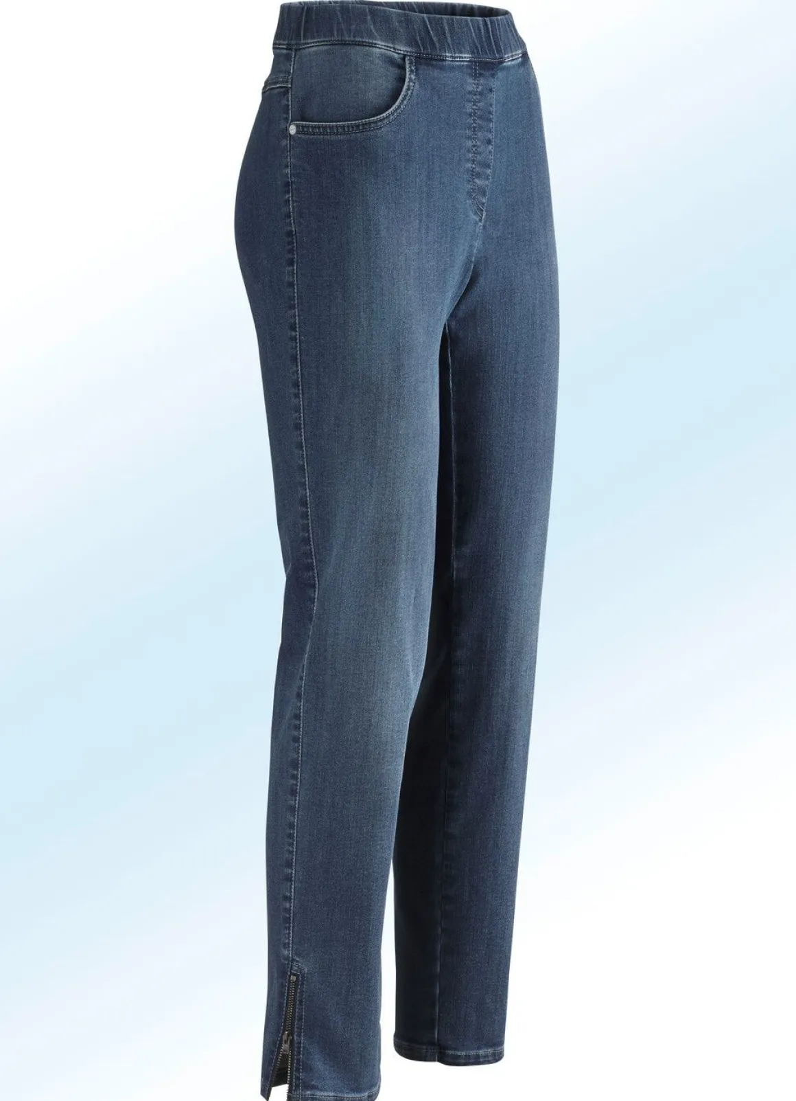 Magic-Jeans mit hohem Stretchanteil