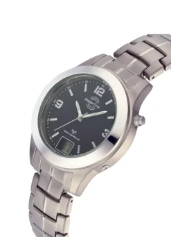 Master Time Funk Damenuhr aus Titan