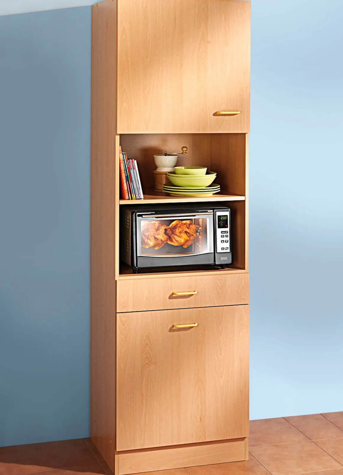 Mikrowellen-Schrank