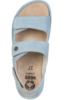 Mubb, bequeme Damen-Sandalen, Weite H, mit herausnehmbarem Fußbett