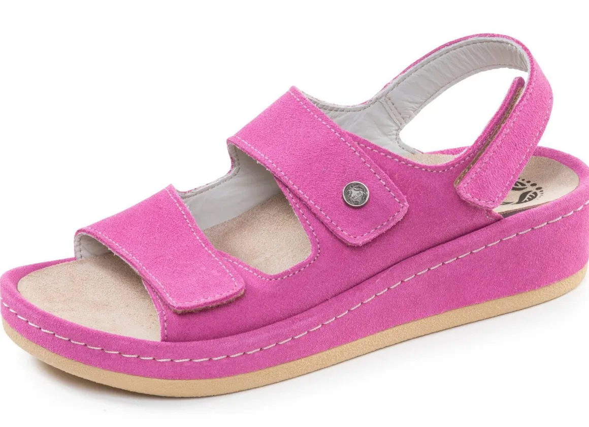 Mubb, bequeme Damen-Sandalen, Weite H, mit herausnehmbarem Fußbett