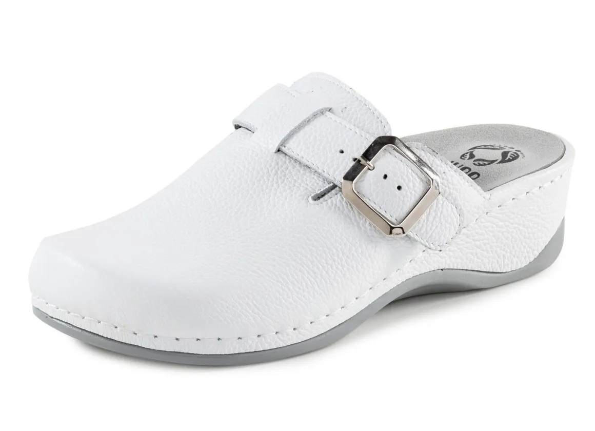 Mubb, klassische Damen-Clogs, Wete H, mit herausnehmbarem Fußbett