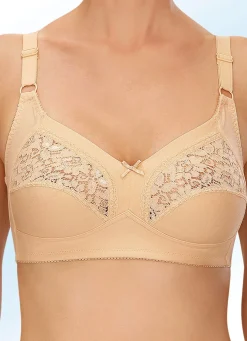 Naturana Zweierpack BH mit Spitze in den Obercups