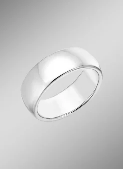 Partnerring in Silber
