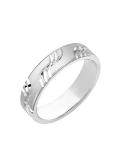 Partnerring mit Diamantmuster
