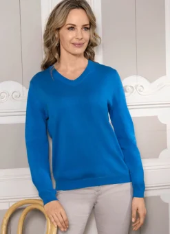 Pima-Pullover in Feinstrick