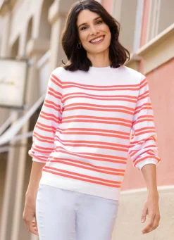 Pullover in Feinstrick