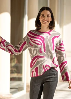 Pullover in Jacquard-Dessin