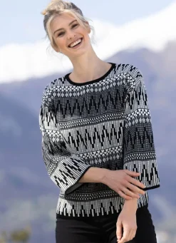 Pullover in Jacquard-Dessin