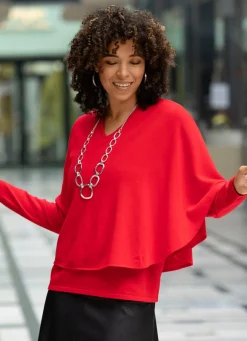 Pullover in 2-Lagen-Look