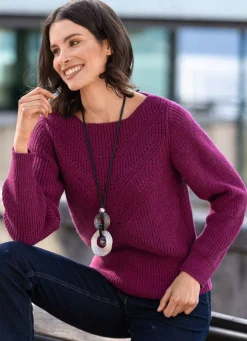 Pullover in Perlfang