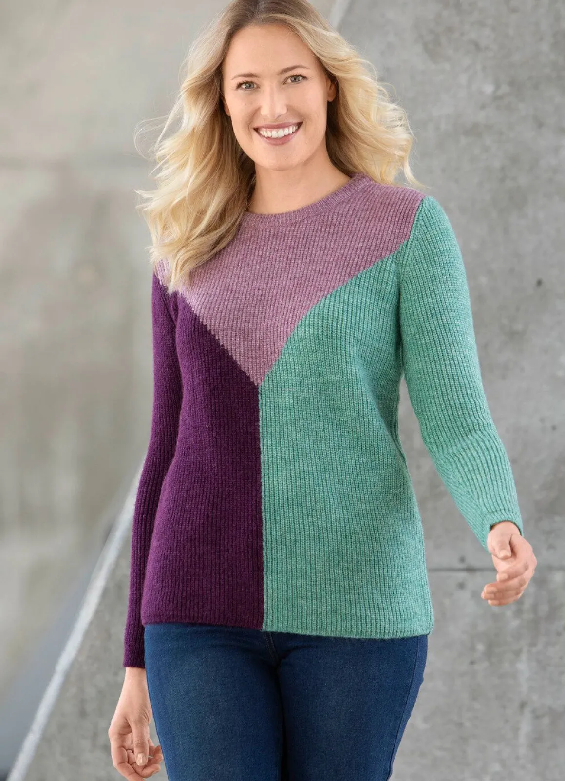 Pullover in sehr flauschiger Qualität
