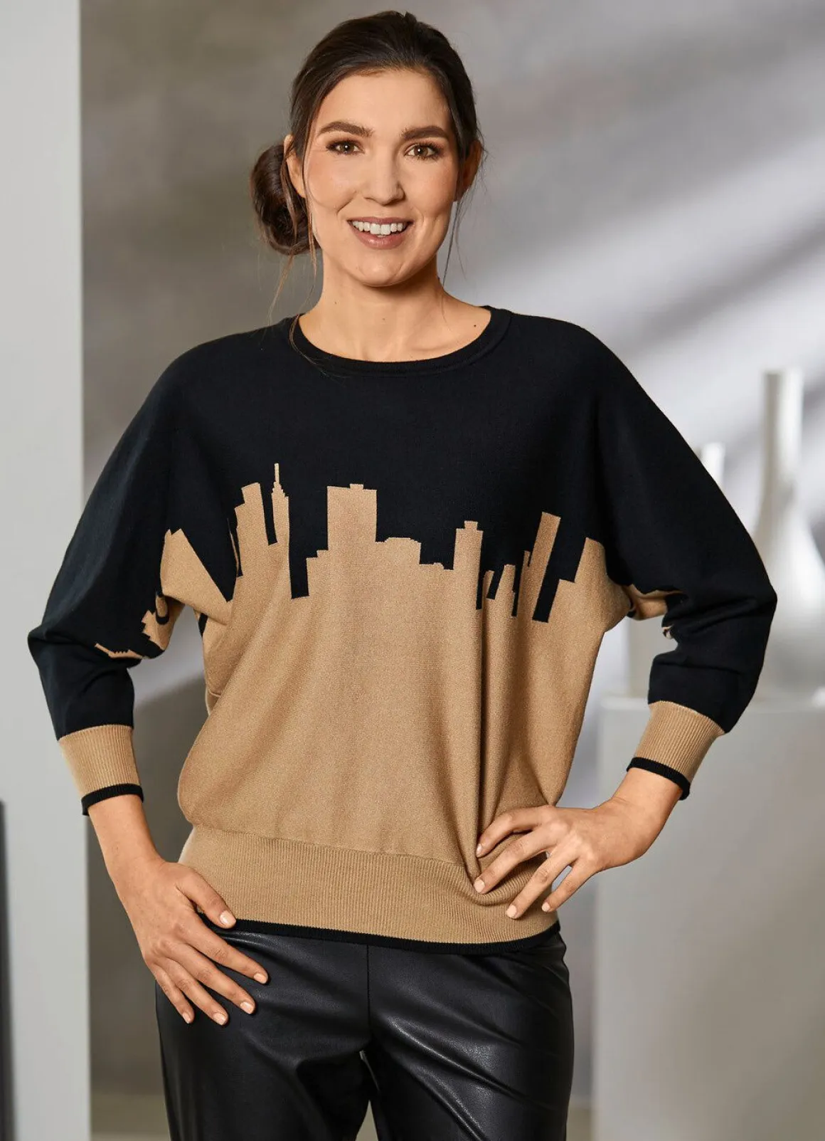 Pullover in weichem Feinstrick