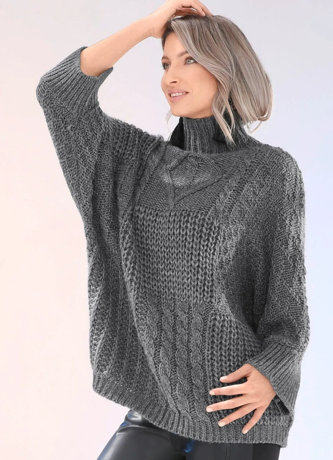 Pullover mit Alpaka und toller Struktur